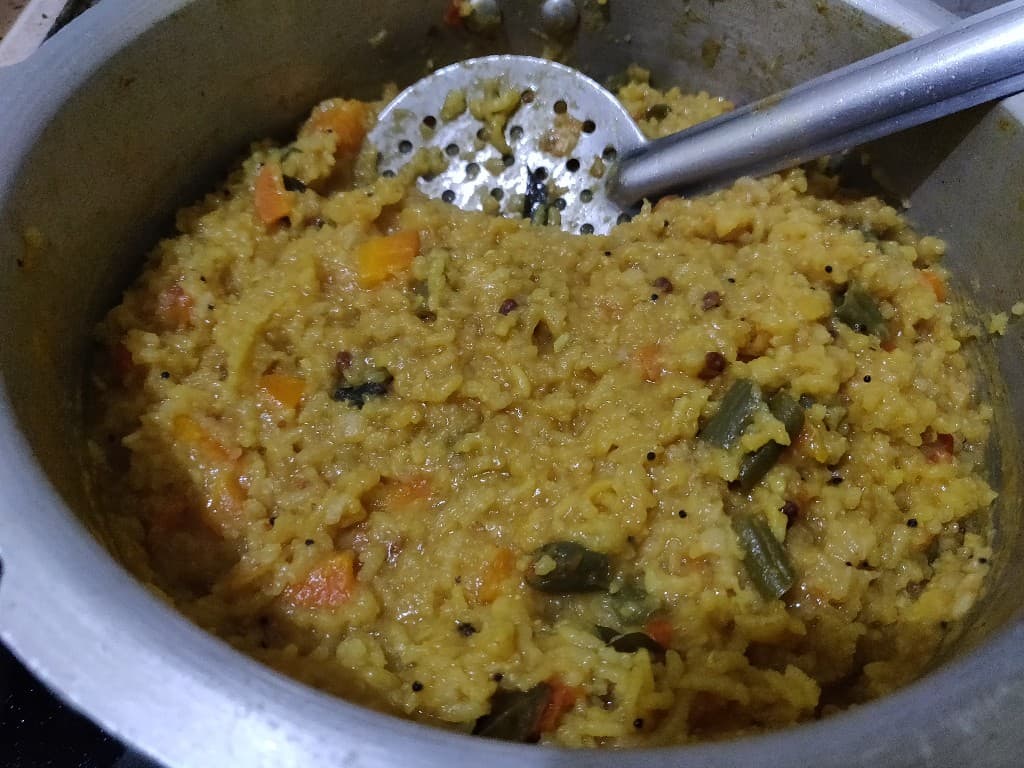 Sambar rice recipe Sambar sadam Easy Sambar sadam recipe for kids