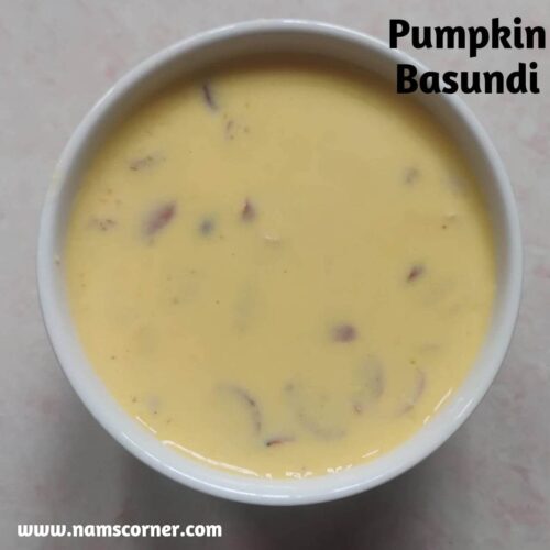 Pumpkin Basundi - cover image1