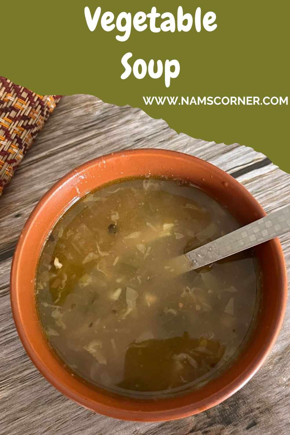 Vegetable Soup - Pinterest